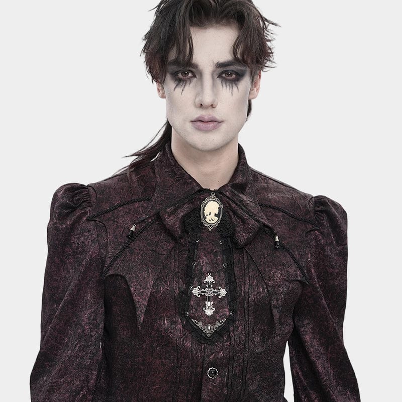 Blood Reliquary Ruffled Collar front view