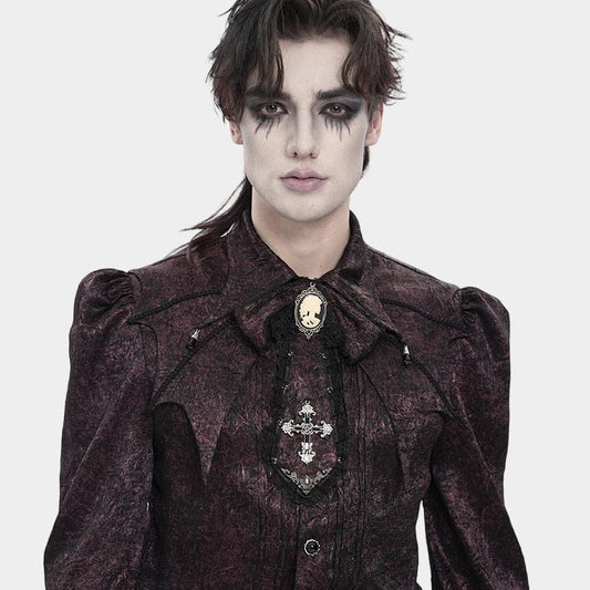 Blood Reliquary Ruffled Collar front view