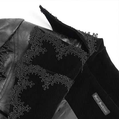 Blackthorn Bell-Sleeve Gothic Coat