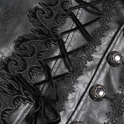 Blackthorn Bell-Sleeve Gothic Coat