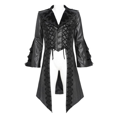 Blackthorn Bell-Sleeve Gothic Coat