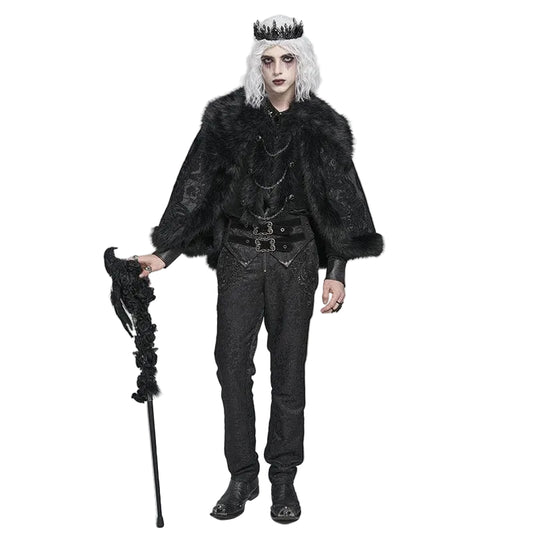 Blackthorn Court Faux Fur Cape