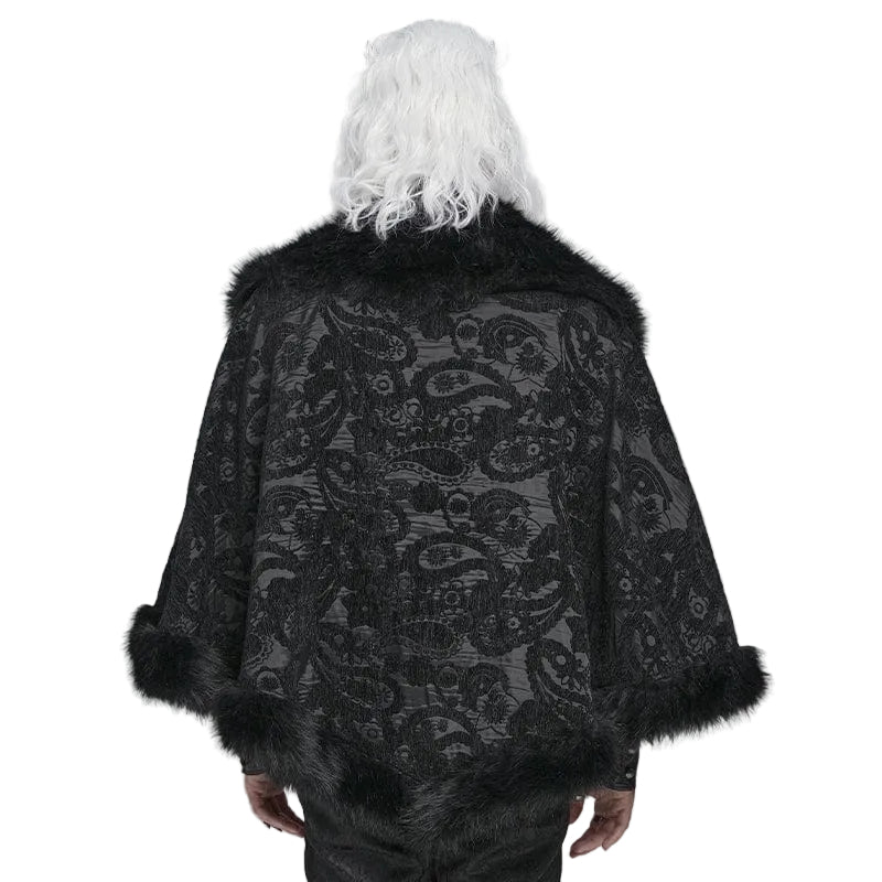 Blackthorn Court Faux Fur Cape