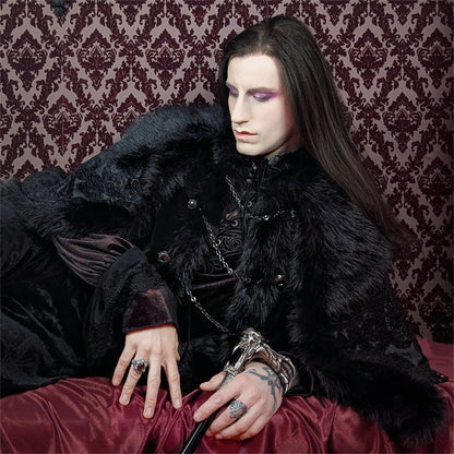 Blackthorn Court Faux Fur Cape