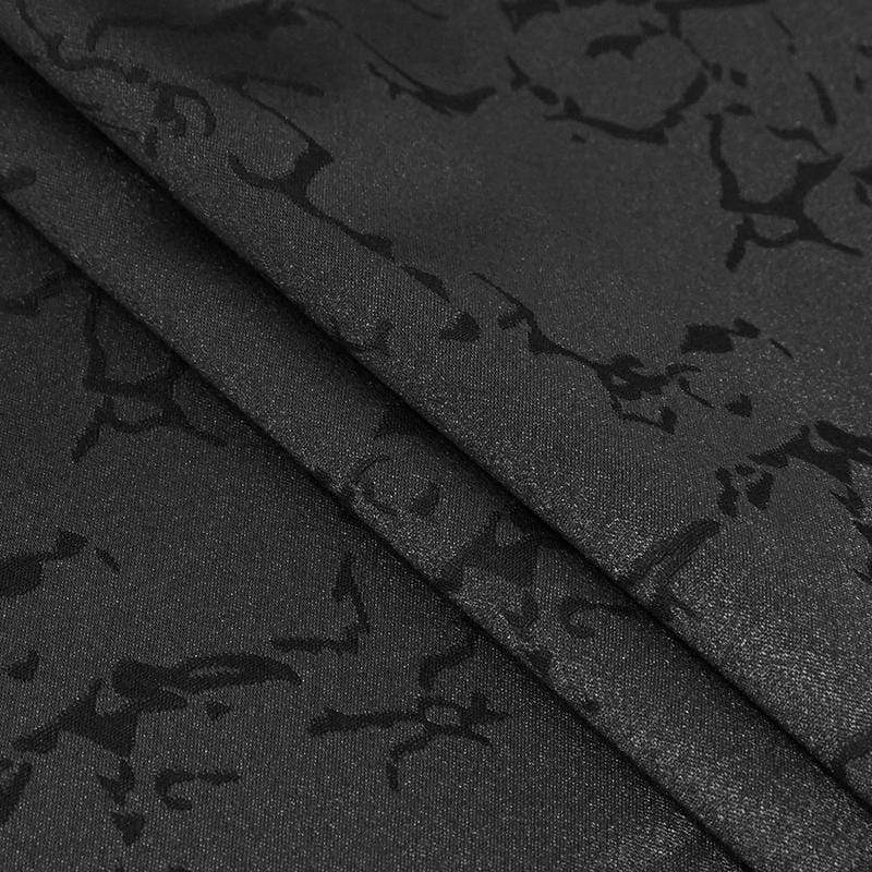 Midnight Versailles Floral Tailcoat detail view