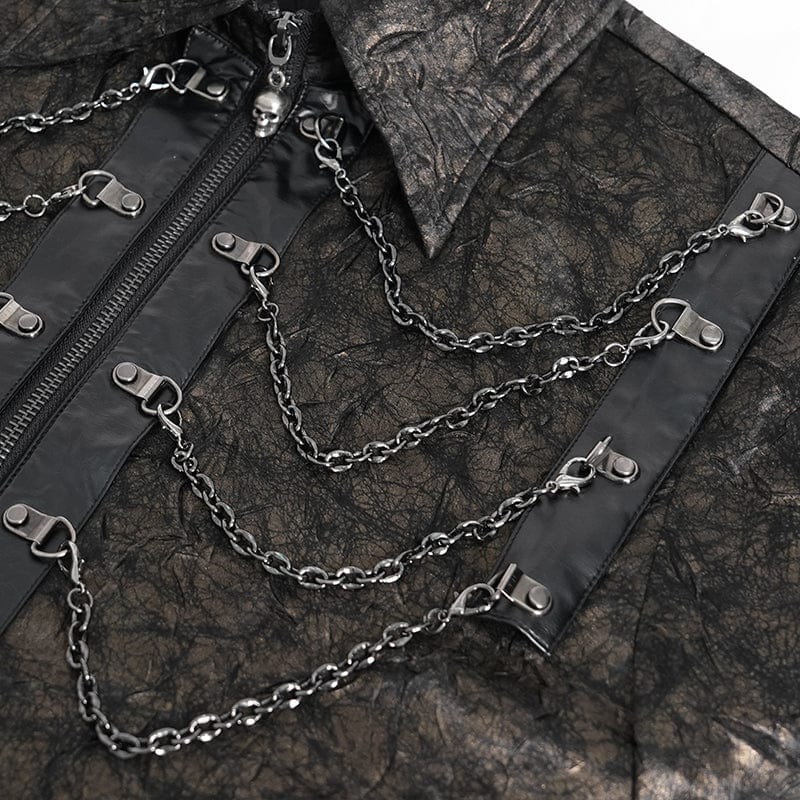 Midnight Regent Chain Shirt