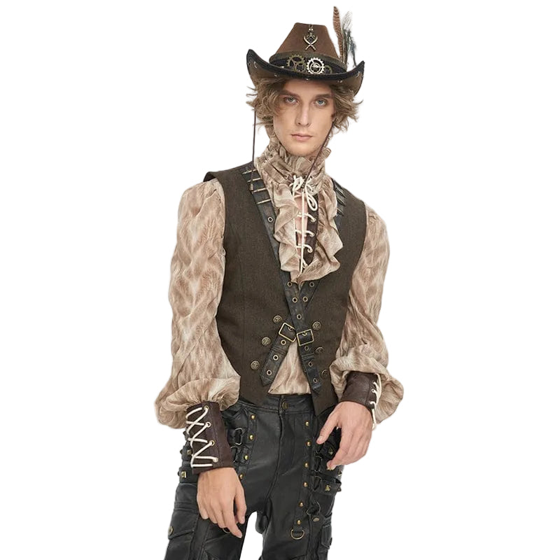 Grave Rider Feather Cowboy Hat