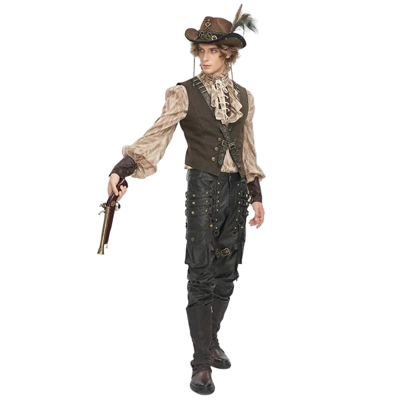 Grave Rider Feather Cowboy Hat