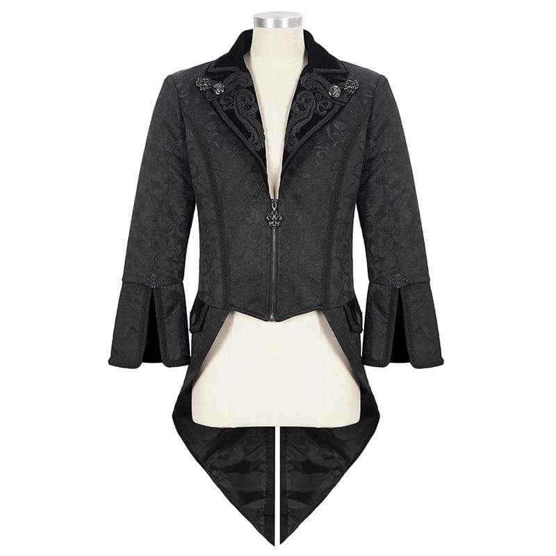 Horned Sovereign Swallowtail Coat detail view