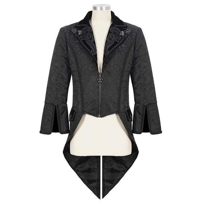 Horned Sovereign Swallowtail Coat detail view