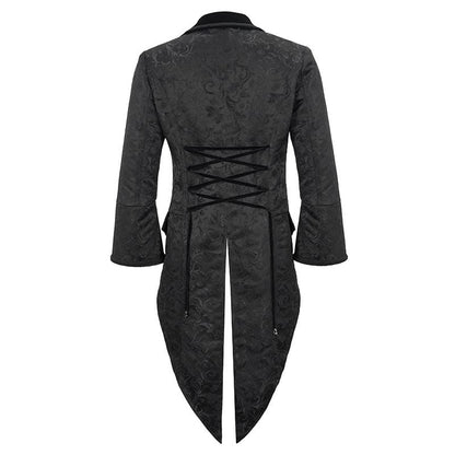 Horned Sovereign Swallowtail Coat detail view