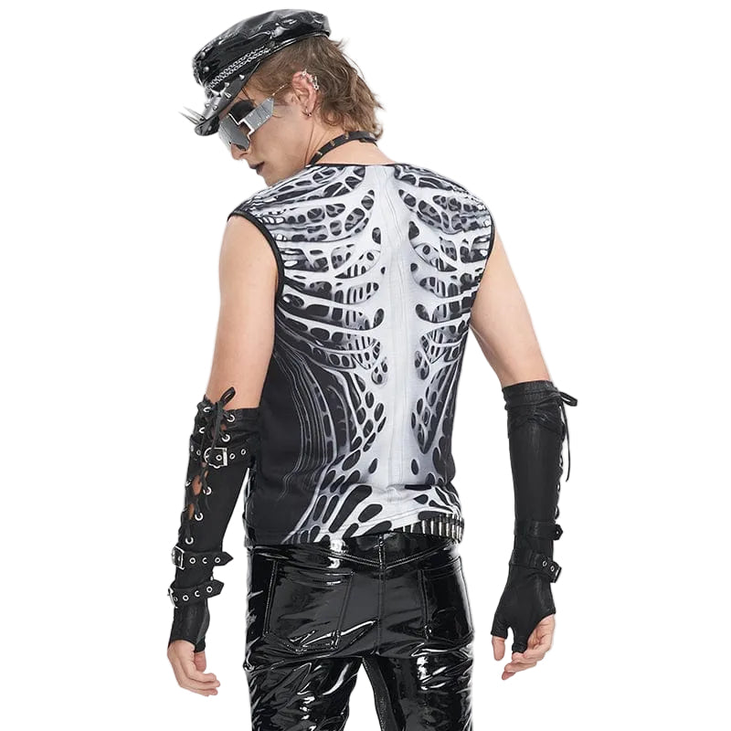 Bonecage Patent Strap Tank