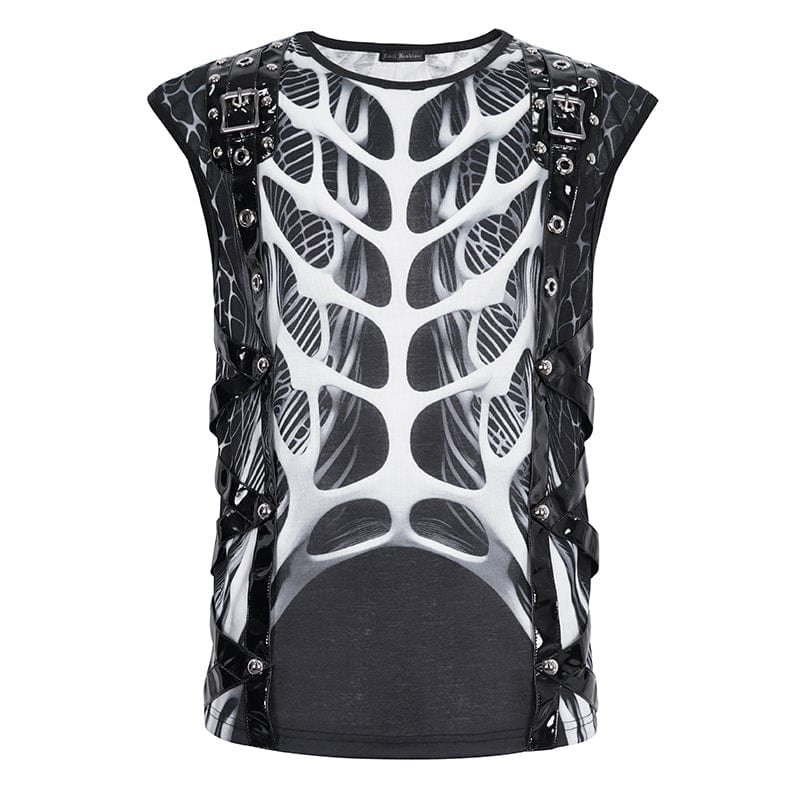 Bonecage Patent Strap Tank