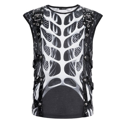 Bonecage Patent Strap Tank