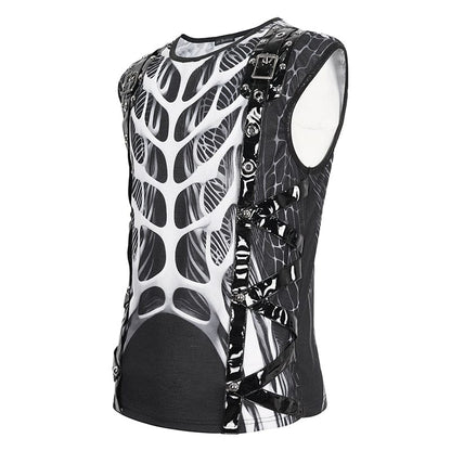 Bonecage Patent Strap Tank