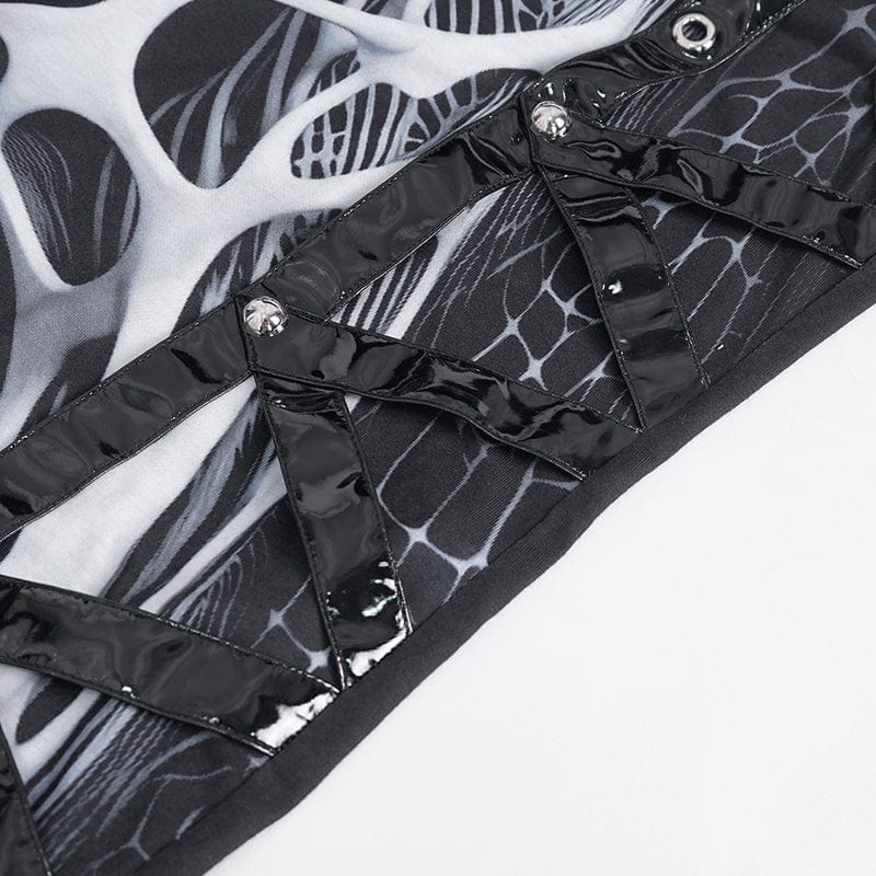 Bonecage Patent Strap Tank