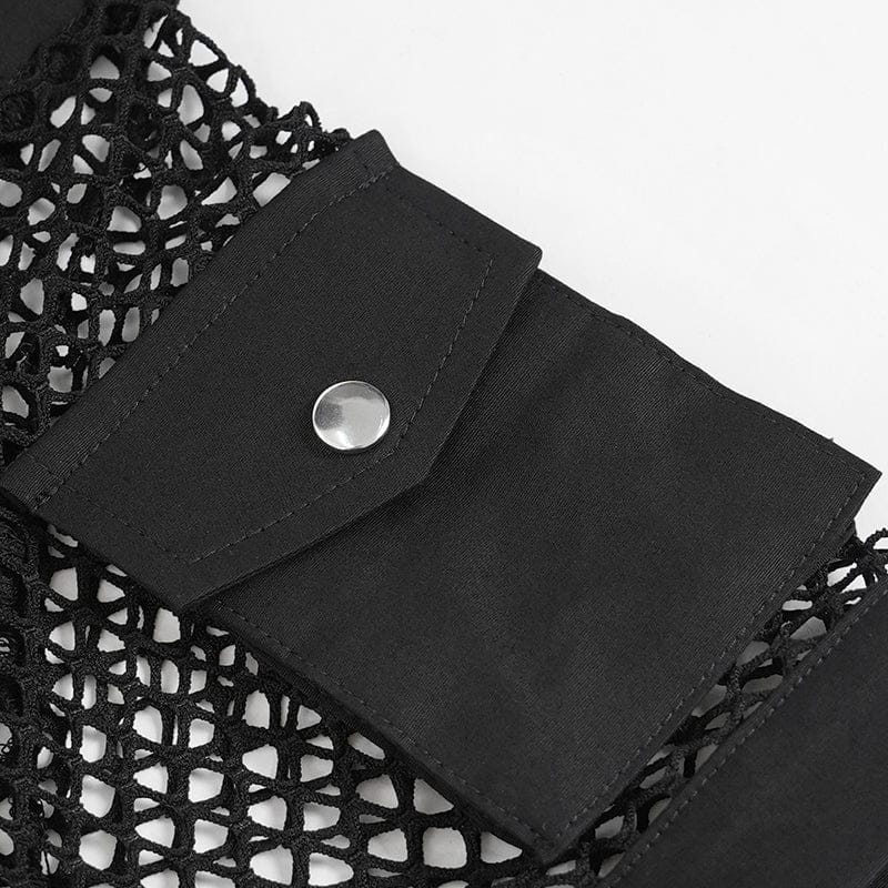 Bullet Static Pocket Mesh Shirt
