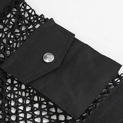 Bullet Static Pocket Mesh Shirt