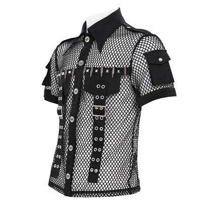 Bullet Static Pocket Mesh Shirt