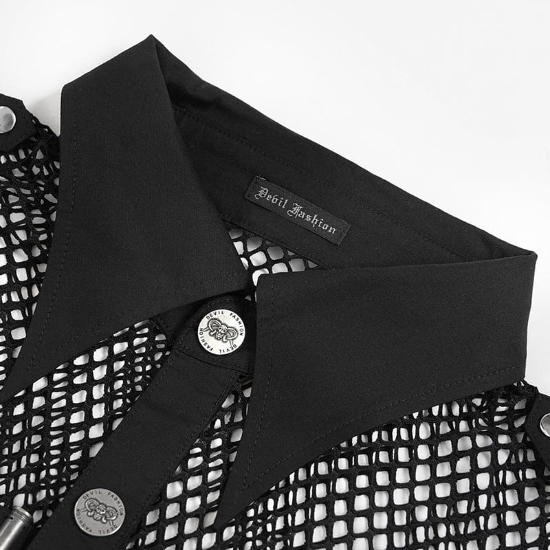Bullet Static Pocket Mesh Shirt
