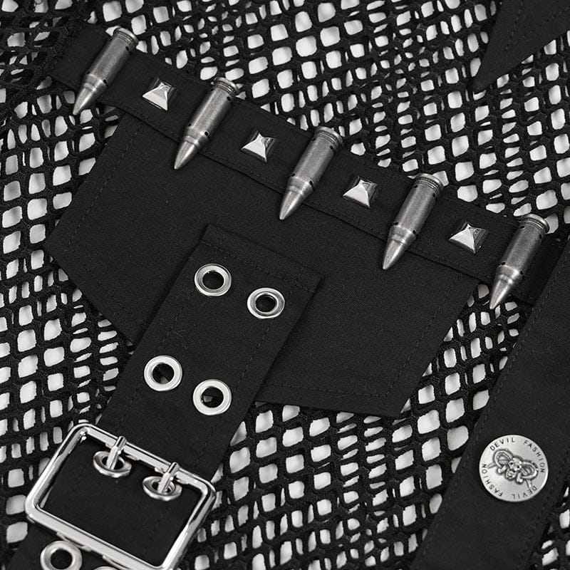 Bullet Static Pocket Mesh Shirt