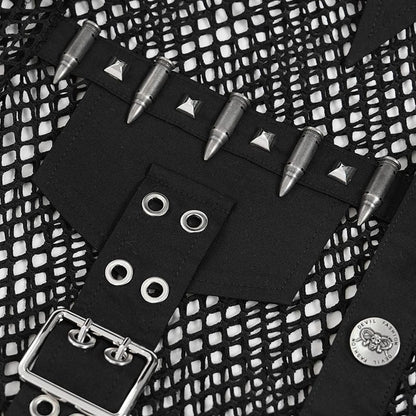 Bullet Static Pocket Mesh Shirt