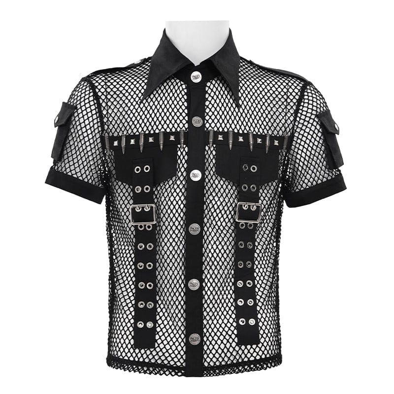 Bullet Static Pocket Mesh Shirt