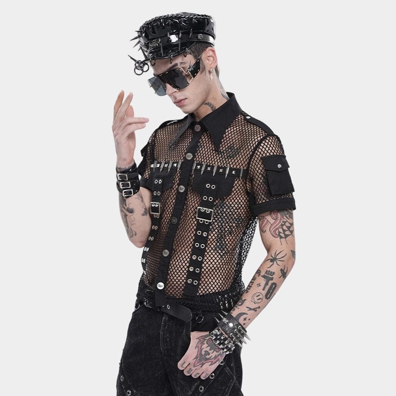 Bullet Static Pocket Mesh Shirt