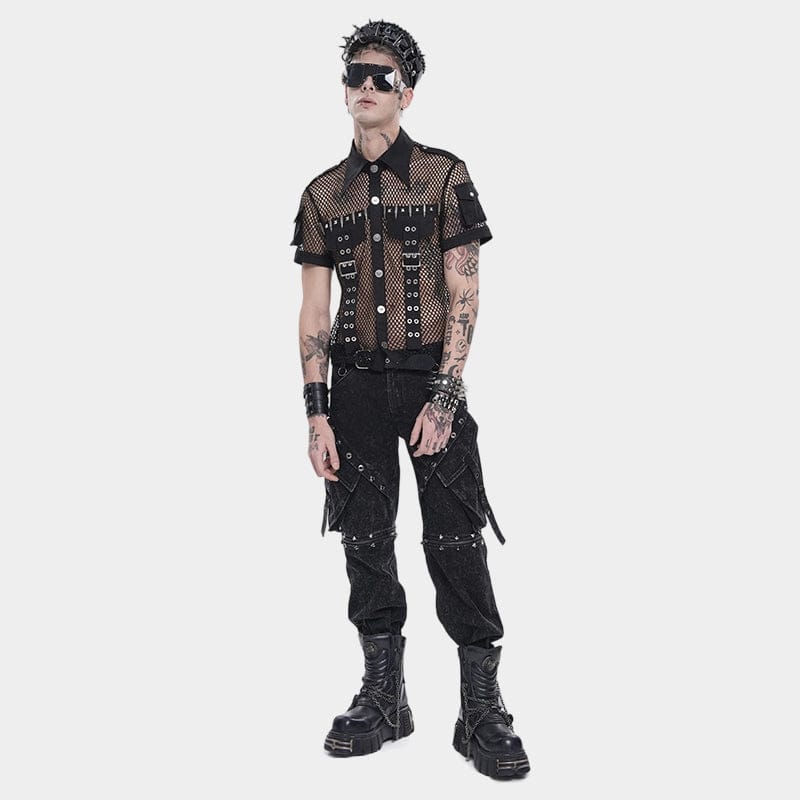 Bullet Static Pocket Mesh Shirt
