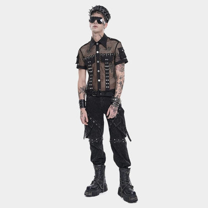 Bullet Static Pocket Mesh Shirt