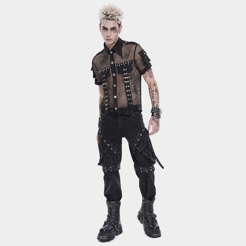 Bullet Static Pocket Mesh Shirt