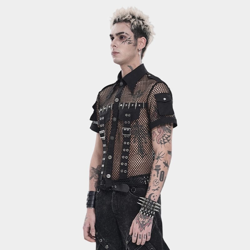 Bullet Static Pocket Mesh Shirt