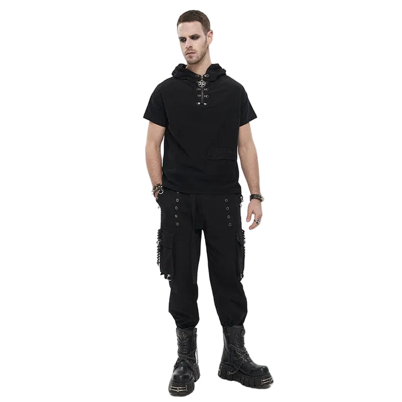Void Runner Hooded Mesh Shirt