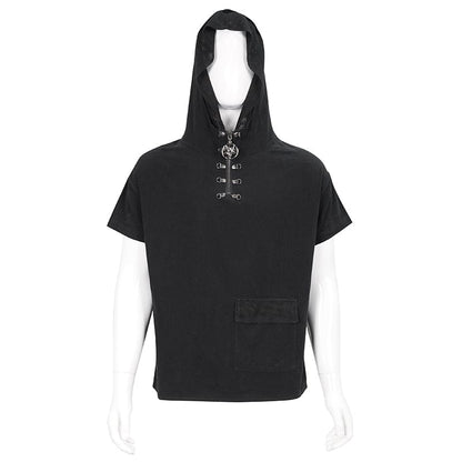 Void Runner Hooded Mesh Shirt