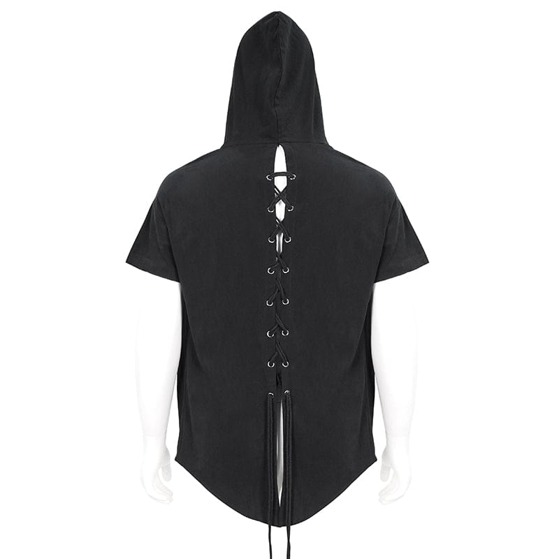 Void Runner Hooded Mesh Shirt