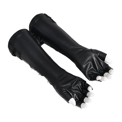 Spike Theory Studded Fingerless Gloves detail