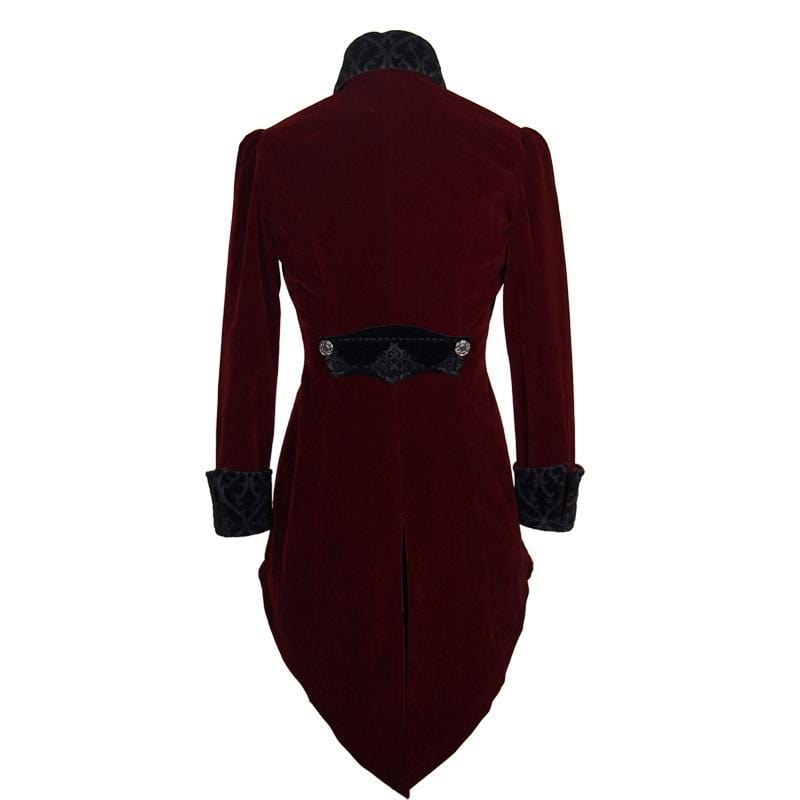 Byronic Ruffle-Sleeve Tailcoat detail view