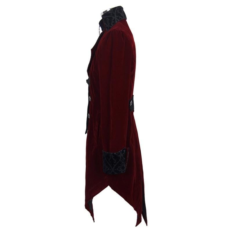 Byronic Ruffle-Sleeve Tailcoat detail view