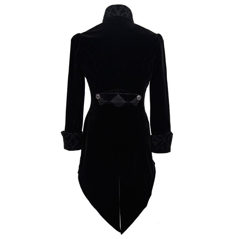 Byronic Ruffle-Sleeve Tailcoat detail view