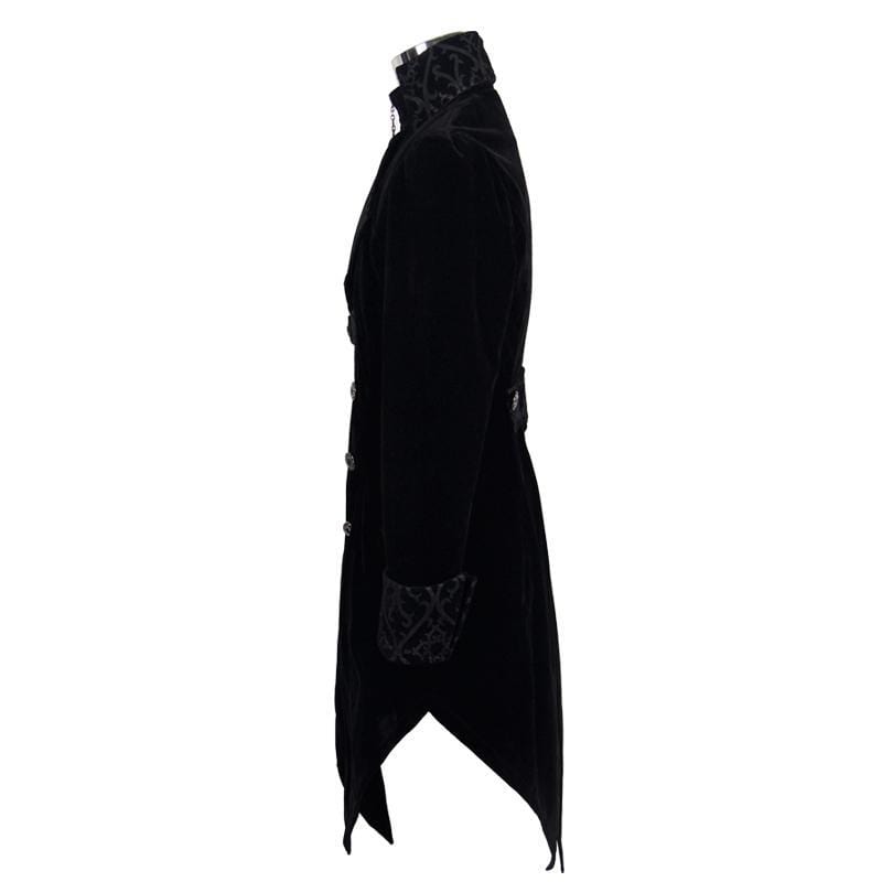 Byronic Ruffle-Sleeve Tailcoat detail view