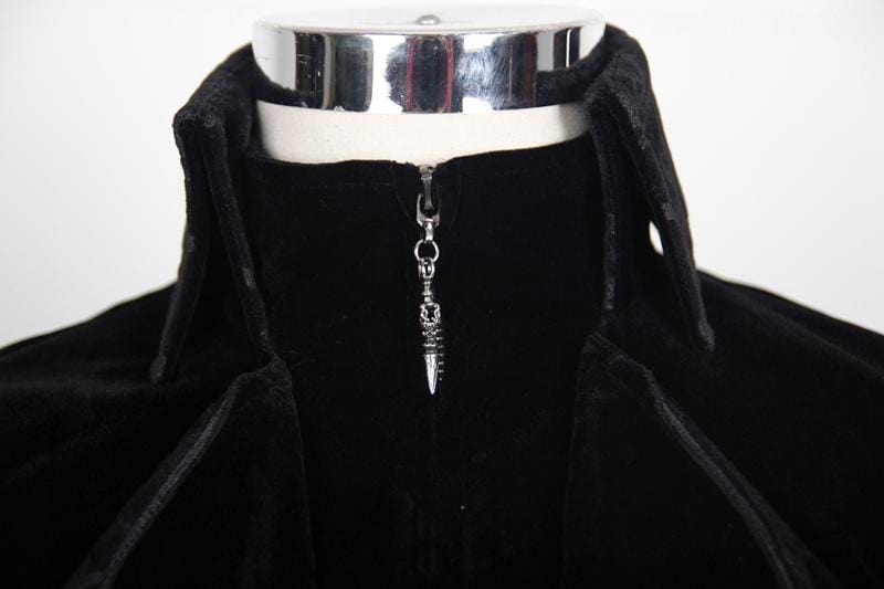 Byronic Ruffle-Sleeve Tailcoat detail view