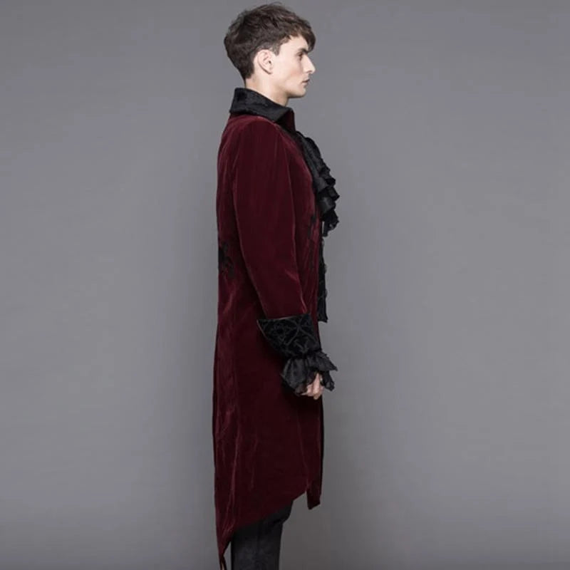 Black Court Velvet Tailcoat