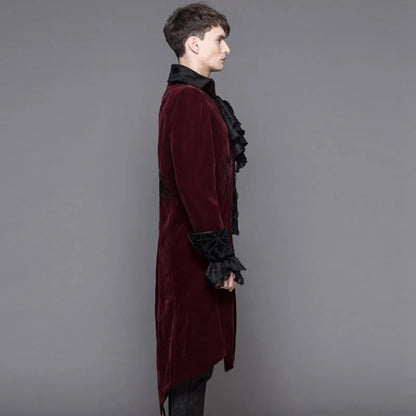 Black Court Velvet Tailcoat