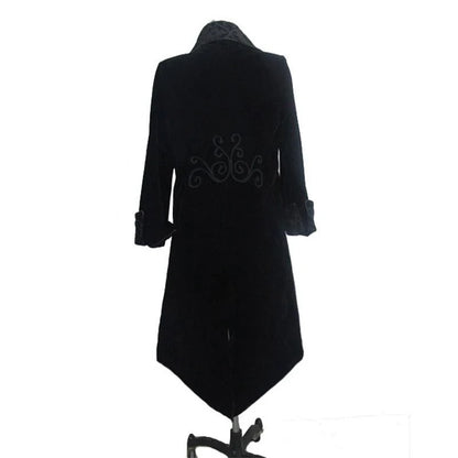 Black Court Velvet Tailcoat