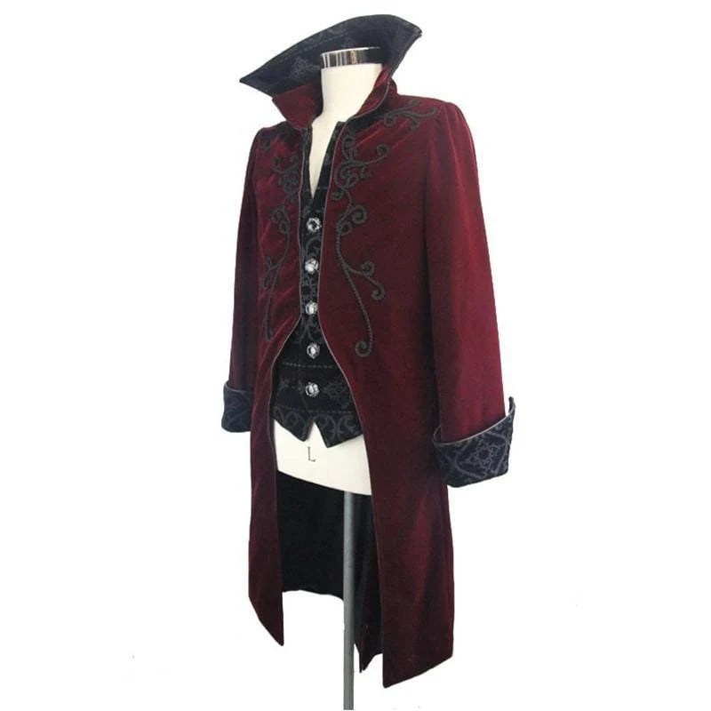 Black Court Velvet Tailcoat