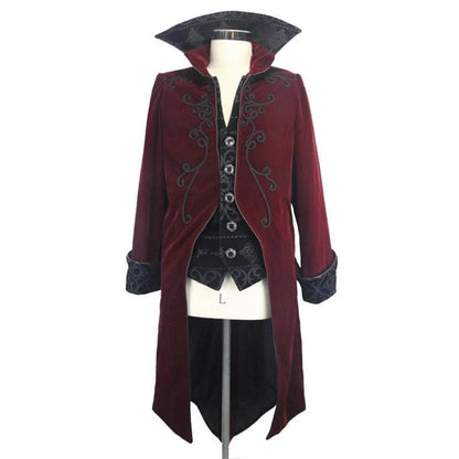 Black Court Velvet Tailcoat
