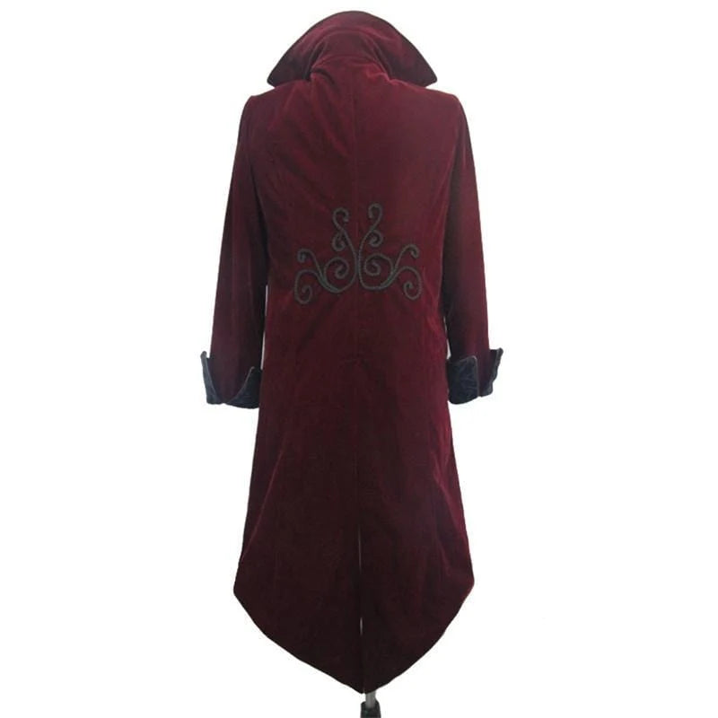 Black Court Velvet Tailcoat