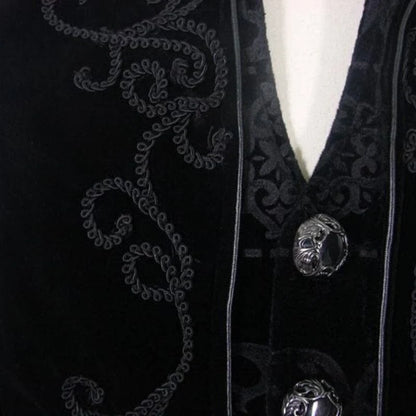 Black Court Velvet Tailcoat