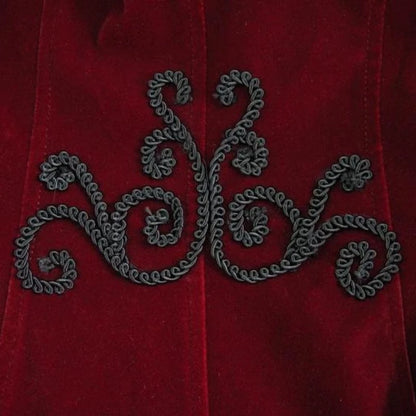 Black Court Velvet Tailcoat