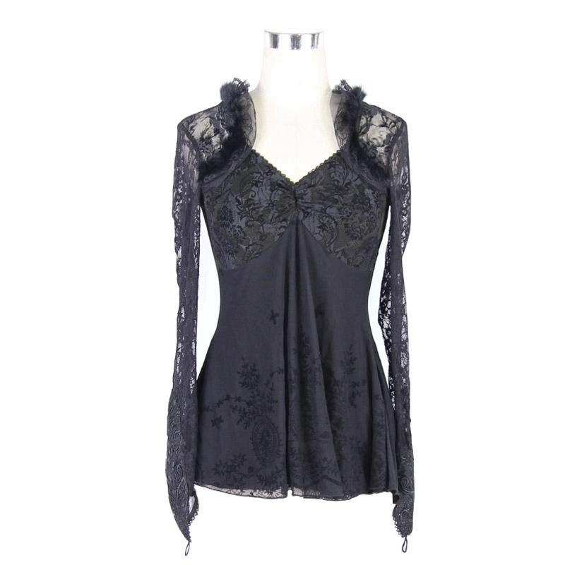 Cathedral Empire Lace Top detail view 3